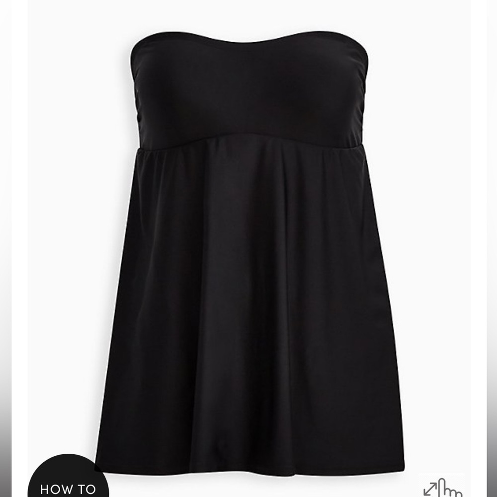 TORRID Wireless Swim Dress - Picture 5 of 7